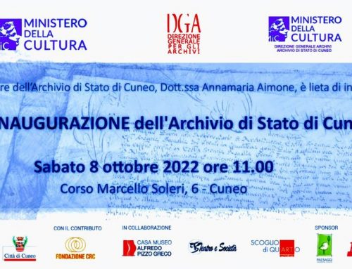 Inaugurazione dell’archivio di Stato di Cuneo